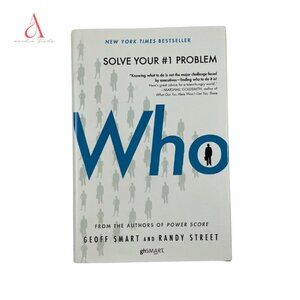 📚 3/$25 Who by Geoff Smart & Randy Street | Hardcover